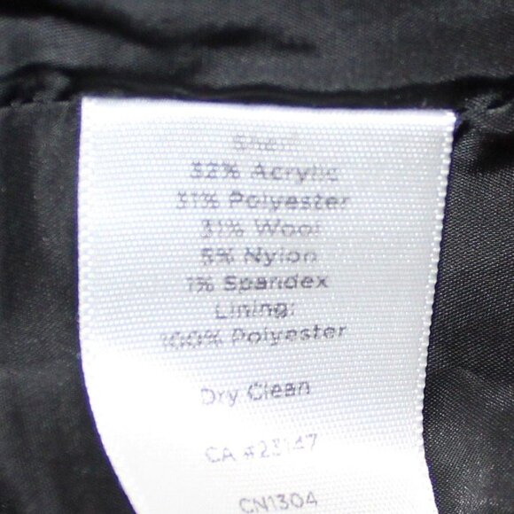 Talbots Green & Black Skirt - Sz 18 - Picture 5 of 5